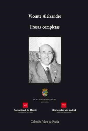 PROSAS COMPLETAS (VICENTE ALEIXANDRE) | 9788475229584 | ALEIXANDRE, VICENTE