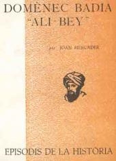 DOMÈNEC BADIA «ALI BEY» | 9788423205615 | MERCADER, JOAN
