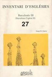 INVENTARI D'ESGLÉSIES 27. BARCELONÈS III (BARCELONA CIUTAT II) | 9788423204984 | GAVIN, JOSEP M.