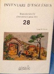 INVENTARI D'ESGLÉSIES 28. BARCELONÈS IV (BARCELONA CIUTAT III) | 9788423205097 | GAVIN, JOSEP M.
