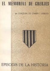 MEMORIAL DE GREUGES, EL | 9788423205851 | CAMPS I ARBOIX, J.