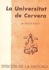 UNIVERSITAT DE CERVERA, LA | 9788423200290 | FOLCH, ARTEMI