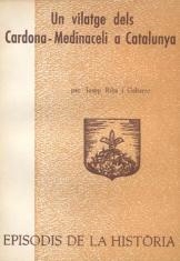 VILATGE DELS CARDONA - MEDINACELI A CATALUNYA, UN | 9788423205837 | RIBA I GABARRÓ, JOSEP
