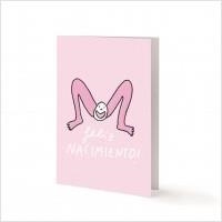 TARJETA TANTANFAN : FELIZ NACIMIENTO - MONSTRUO ESPAGUETI | 8432715107507