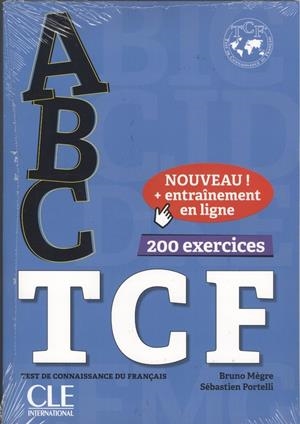 ABC TCF - TOUS NIVEAUX - LIVRE + CD + ENTRAINEMET EN LIGNE | 9782090382587