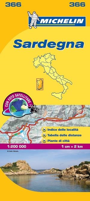 SARDEGNA : MAPA 366 | 9782067127296 | MAPA MICHELIN