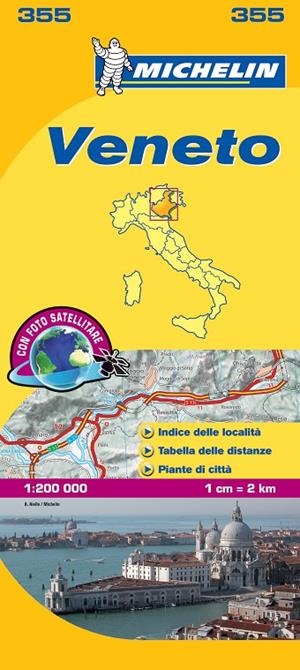 VENETO : MAPA 355 | 9782067126633 | MICHELIN