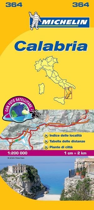 CALABRIA : MAPA 364 | 9782067126732 | MICHELIN