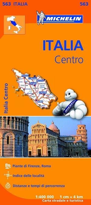 ITALIA CENTRO : MAPA 563 | 9782067184015 | MICHELIN