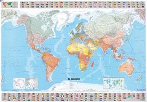 MAPA PLASTIFICADO EL MUNDO | 9782061009888 | VARIOS AUTORES