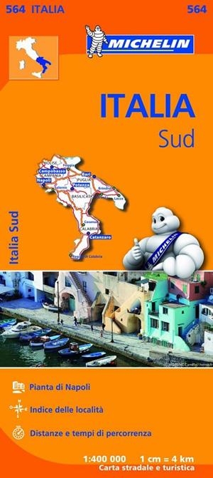ITALIA SUD : MAPA 564 | 9782067184053 | MICHELIN