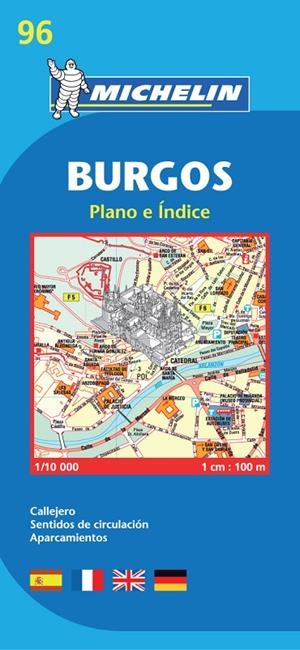 BURGOS : MAPA 096 | 9782067158481 | VARIOS AUTORES