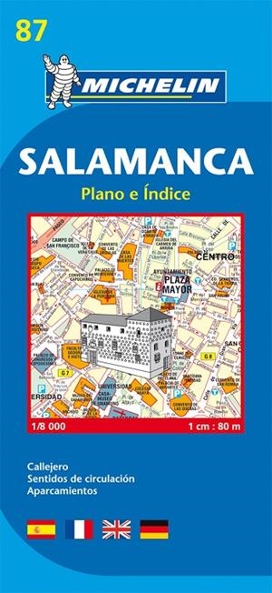 SALAMANCA : MAPA 087 | 9782067127999 | VARIOS AUTORES