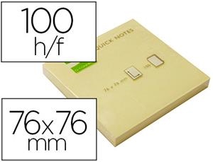 POST IT QUICK NOTES CREMA 100 76X76 | 5705831105027