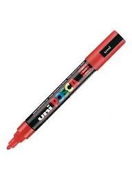 RETOLADOR UNI POSCA VERMELL | 4902778916131