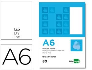 BLOC TALADRE A6 LLIS | 8423473033221