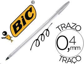 BOLIGRAF BIC NEGRE PLATA | 3086123509641