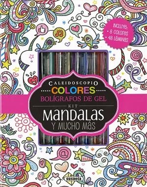KIT MANDALAS Y MUCHO MÁS (CON 8 BOLIGRAFOS) | 9788467761092