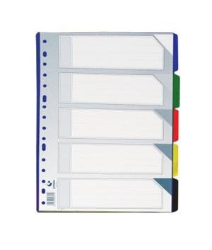 JOCS DE SEPARADORS 5 PESTANYES FOLI | 8413623027002