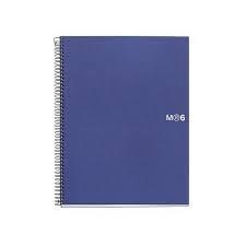 LLIBRETA NOTE BOOK  6 COLORS BLAVA | 8422593028261