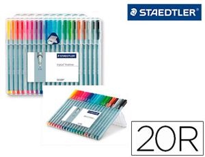 RETOLADORS PUNTAFINA 24 COLORS STAEDTLER | 4007817334102