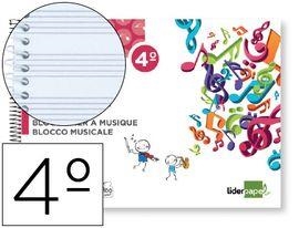 BLOC DE MUSICA ESPIRAL A5 | 8423473007376