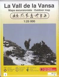 MAPA EXCURSIONISTA LA VALL DE LA VANSA | 9788461523290 | SALA OLIVERAS, SALVADOR