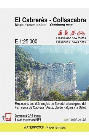 MAPA EXCURSIONISTA EL CABRERÈS - COLLSACABRA (2A EDICIÓ) | 9788460692195 | SALA OLIVERAS, SALVADOR