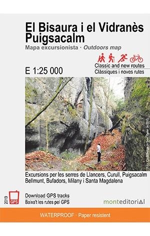 MAPA EXCURSIONISTA EL BISAURA I EL VIDRANÈS (2A EDICIÓ) | 9788460895664 | SALA OLIVERAS, SALVADOR