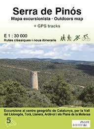 MAPA EXCURSIONISTA SERRA DE PINÓS | 9788460895657 | SALA OLIVERAS, SALVADOR / SANT VIDAL, ROGER
