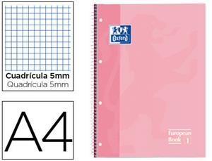 LLIBRETA OXFORD A4 4 TALADRES ROSA XICLET | 8412771007096