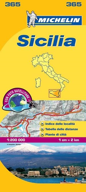 SICILIA : MAPA 365 | 9782067126749 | MICHELIN