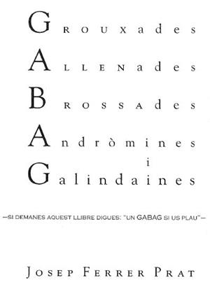 GABAG | 86412004 | FERRER PRAT, JOSEP