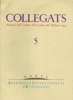 COLLEGATS 5, 1991 | 9788488294043 | ABELLA, JOAN