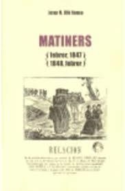 MATINERS. FEBRER, 1847- 1848, FEBRER | 9788447709878 | OLLÉ ROMEU, JOSEP M.