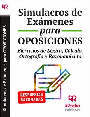 SIMULACROS DE EXÁMENES PARA OPOSICIONES | 9788416506149 | AGLA TRABAJOS TÃ?CNICOS, S.L.