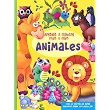 ANIMALES APRENDE A DIBUJAR PASO A PASO | 9788417489366