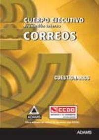 CUESTIONARIO CUERPO EJECUTIVO DE CORREOS | 9788415393207
