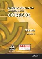 TEMARIO CUERPO EJECUTIVO DE CORREOS. VOLUMEN II | 9788415393191