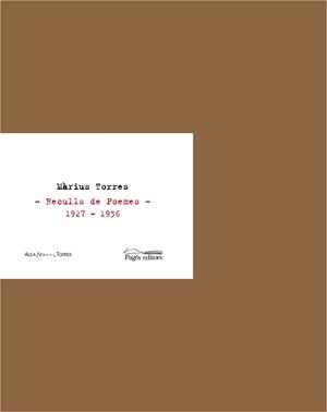 RECULL DE POEMES 1927-1936 | 9788499750354 | TORRES, MARIUS