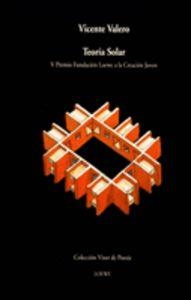 TEORÍA SOLAR | 9788475222974 | VALERO, VICENTE