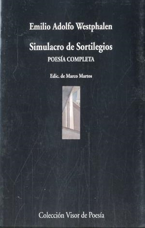 SIMULACRO DE SORTILEGIOS | 9788475227603 | WESTPHALEN, EMILIO ADOLFO