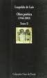 OBRA POÉTICA (1946-2003) (LEOPOLDO DE LUIS) | 9788475229140 | LUIS, LEOPOLDO DE