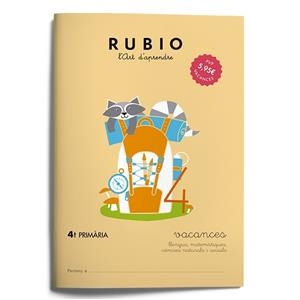 RUBIO. L'ART D'APRENDRE - VACANCES 4 PRIMÀRIA | 9788415971955 | VARIOS AUTORES