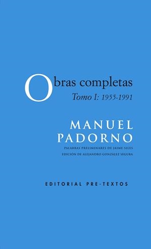 POESÍA COMPLETA (MANUEL PADORNO) | 9788416453986 | PADORNO, MANUEL