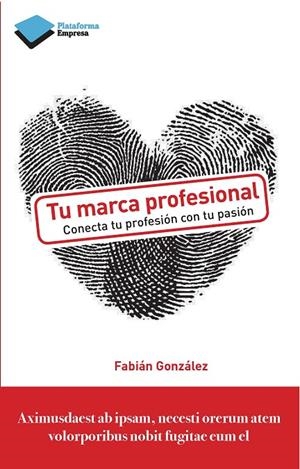 TU MARCA PROFESIONAL | 9788415880356 | GONZALEZ, HERNAN