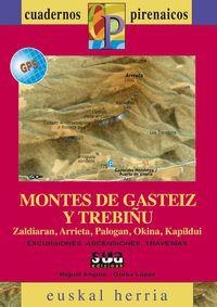 MONTES DE GASTEIZ Y TREBIÑU | 9788482165110 | LOPEZ CALLEJA, GORKA