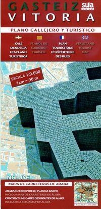GASTEIZ - VITORIA, PLANO CALLEJERO Y TURISTICO | 9788482163109 | TXINPARTETAN S.L