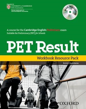 PET RESULT (WORBOOK RESOURCE PACK WITHOUT KEY) | 9780194817219 | QUINTANA, JENNY