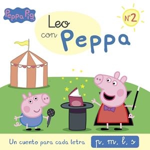 CUENTO PARA CADA LETRA, UN : P, M, L, S (LEO CON PEPPA PIG) | 9788448850777 | HASBRO,/EONE,